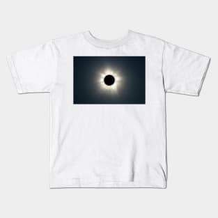 Total solar eclipse, corona at totality (C019/9362) Kids T-Shirt